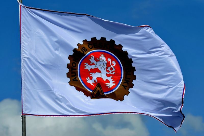 Vlajka českého Autoklubu.