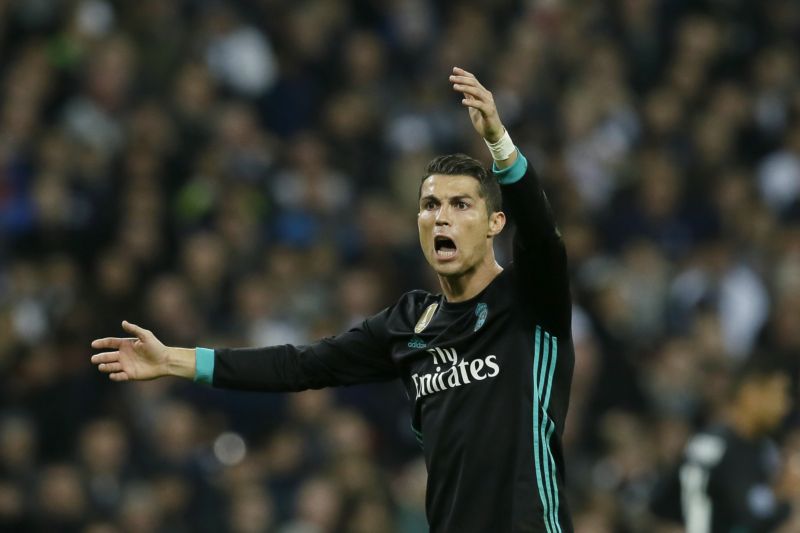 Cristiano Ronaldo, hvězda Realu Madrid.