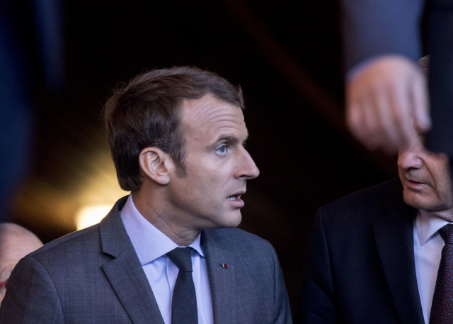 Francouzský prezident Emmanuel Macron. Francouzský prezident Emmanuel Macron.