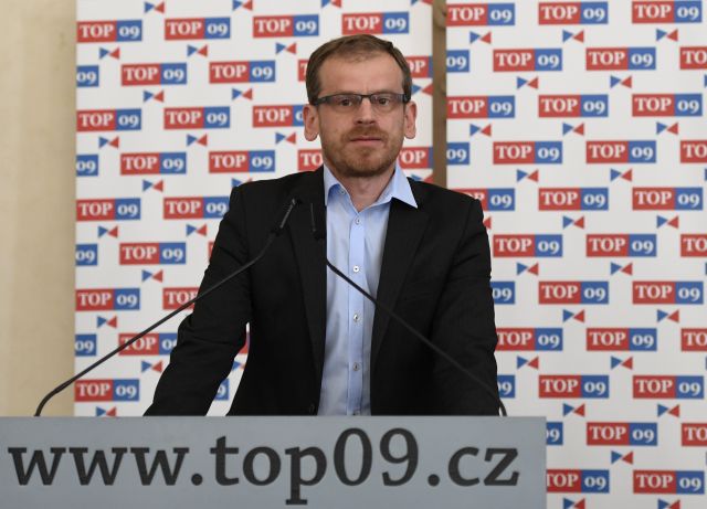 Předseda krajské organizace TOP 09 Martin Dlouhý.