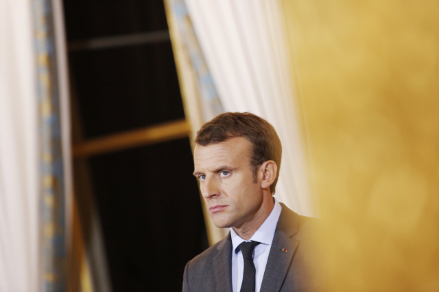 Francouzský prezident Emmanuel Macron.