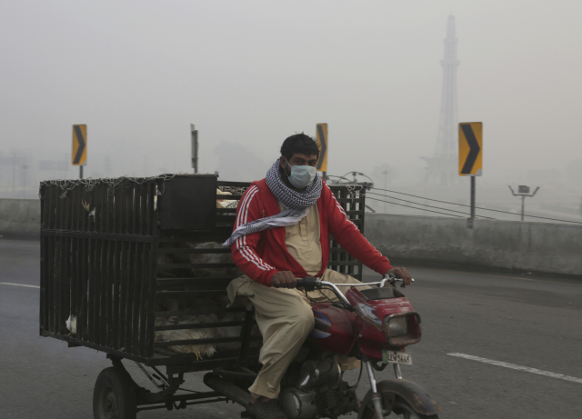 Smog v Indii a Pákistánu. Smog v Indii a Pákistánu.