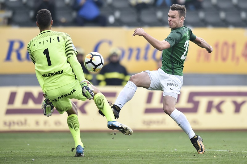 Fotbalisté Jablonce porazili Brno.