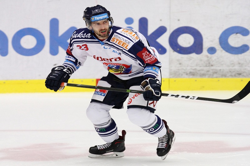 Ondřej Roman, hokejista Vítkovic.