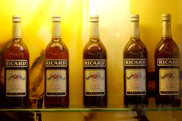 Legendární likér Ricard Pastis. Legendární likér Ricard Pastis.
