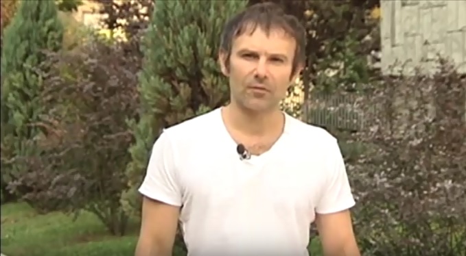 Zpěvák Svjatoslav Vakarčuk.