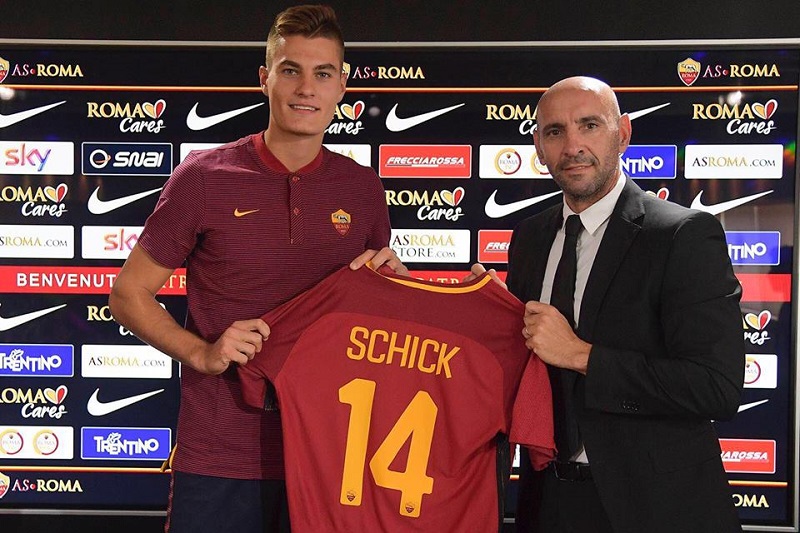 Patrick Schick je v Římě spokojený.