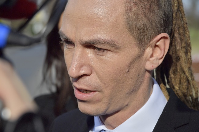 Předseda Pirátů Ivan Bartoš.