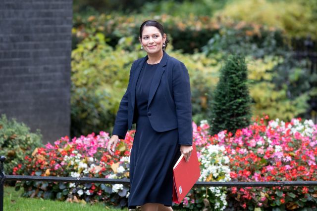 Britská ministryně pro mezinárodní rozvoj Priti Patelová.
