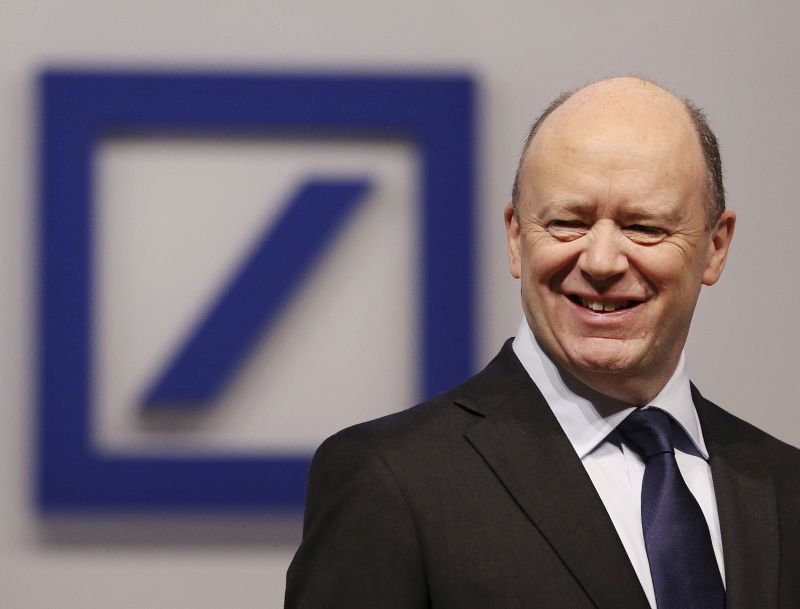 CEO Deutsche Bank  John Cryan.