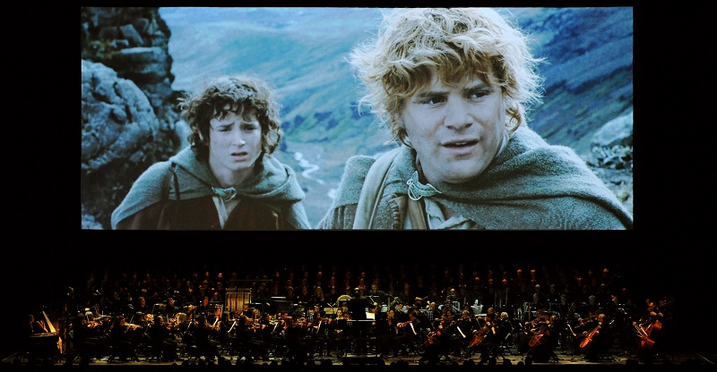 Druhá část filmové trilogie Pán prstenů. 