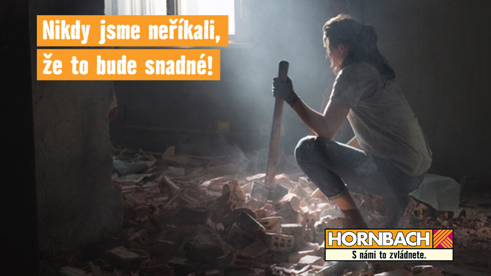 Nová kampaň Hornbachu.