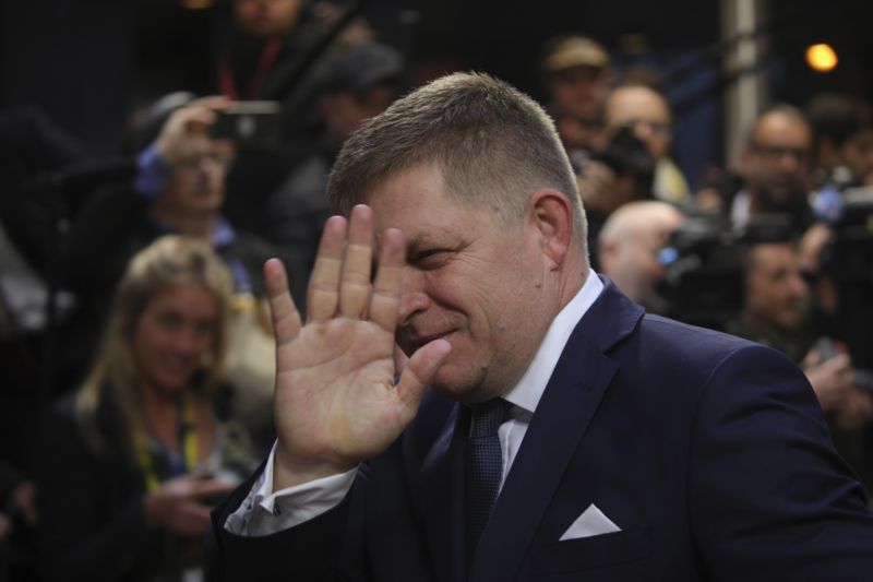 Slovenský premiér Robert Fico. 
