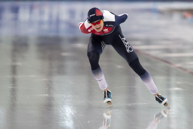 Rychlobruslařka Martina Sáblíková. 