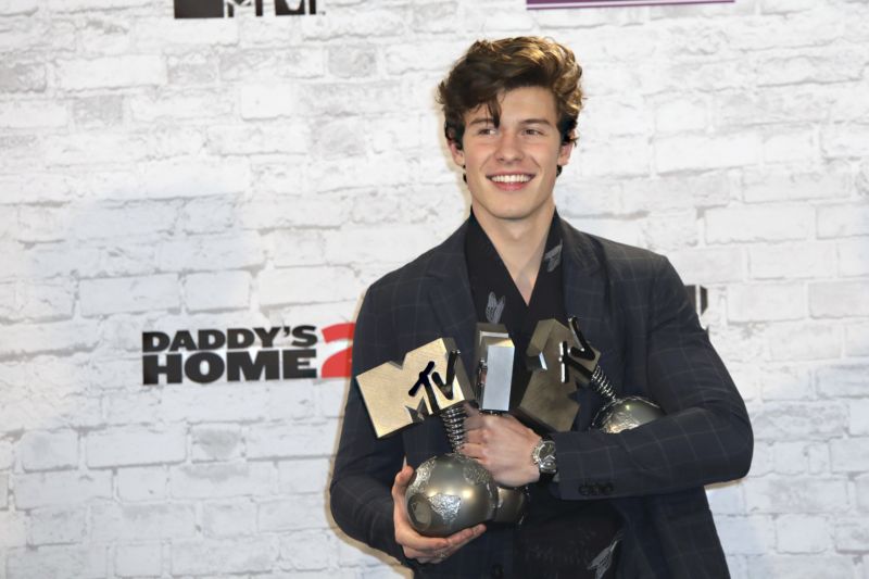 Kanadský zpěvák Shawn Mendes.