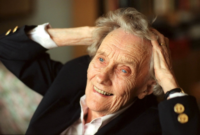 Švédská spisovatelka Astrid Lindgrenová.