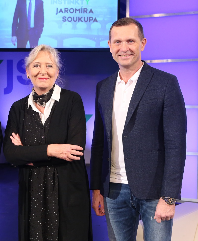 Helena Třeštíková a Jaromír Soukup.