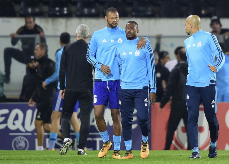 Francouzský obránce Patrice Evra.
