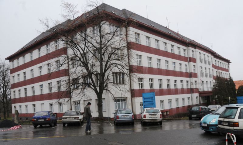 Teplická nemocnice.