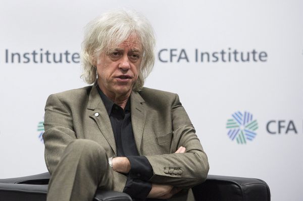 Hudebník Bob Geldof.