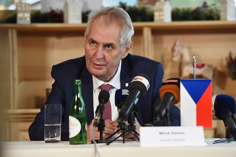 Prezident Miloš Zeman.