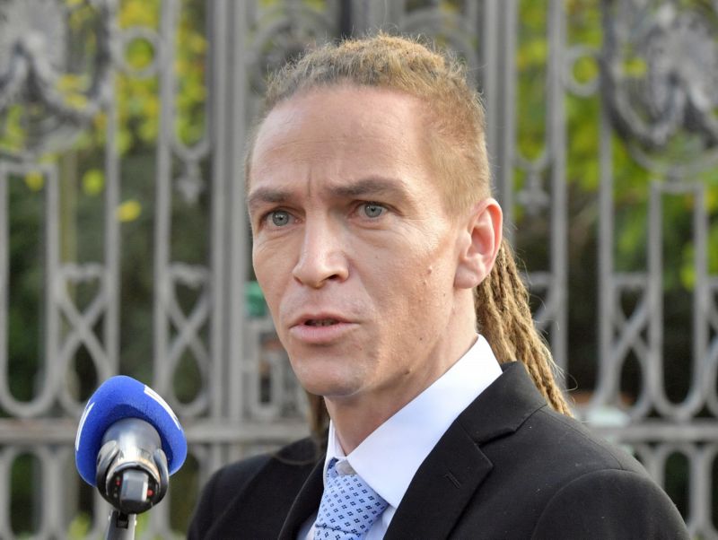 Předseda Pirátů Ivan Bartoš.
