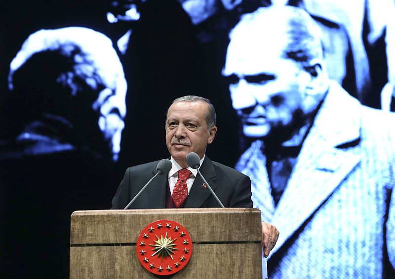Turecký prezident Recep Tayyip Erdogan.