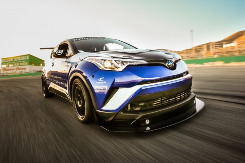 Tuning udělal z modelu C-HR opravdu ostrý vůz.