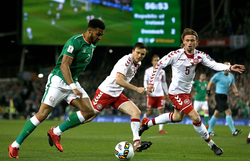 Fotbalisté Dánska otočili barážovou odvetu v Irsku a zajistili si účast na mistrovství světa (ilustrační foto).