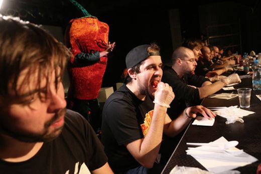 Chilli festival, uprostřed Tomáš Már.