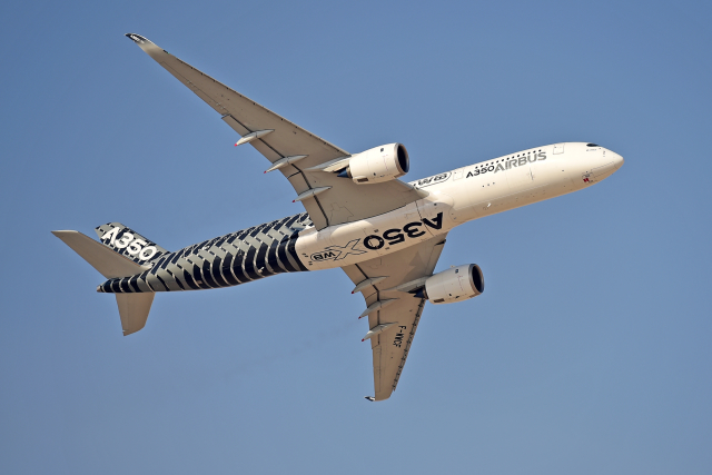 Letadlo společnosti Airbus.