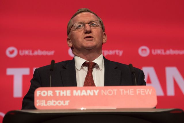Šéf labouristů ve Skotsku Alex Rowley.