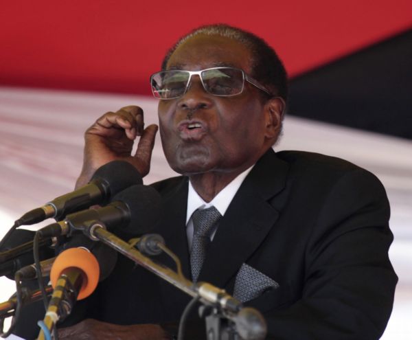 Zimbabwský prezident Robert Mugabe.