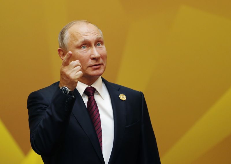 Ruský prezident Vladimír Putin.