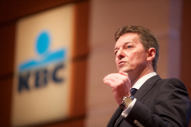 Výkonný ředitel KBC Johan Thijs.