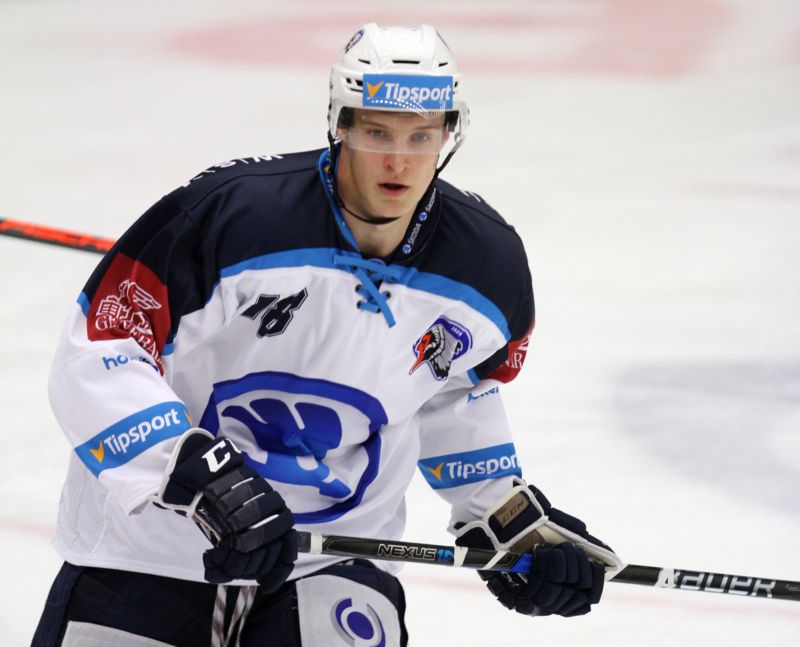 Dominik Kubalík se králem extraligových střelců znovu nestane. Dominik Kubalík se králem extraligových střelců znovu nestane.