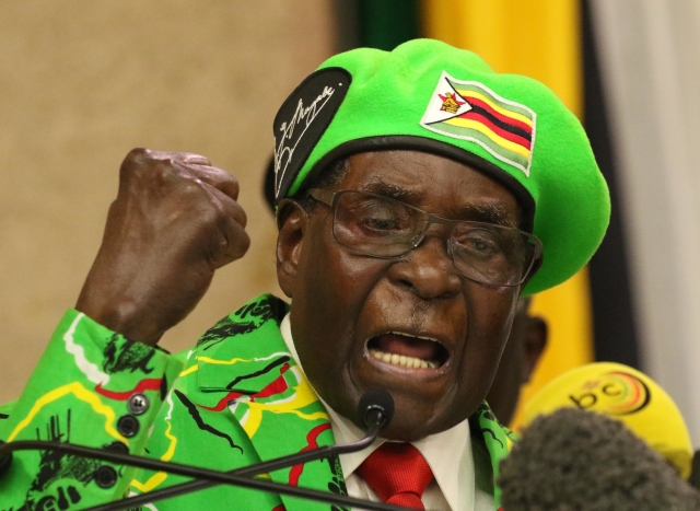 Prezident Zimbabwe Robert Mugabe. Prezident Zimbabwe Robert Mugabe.