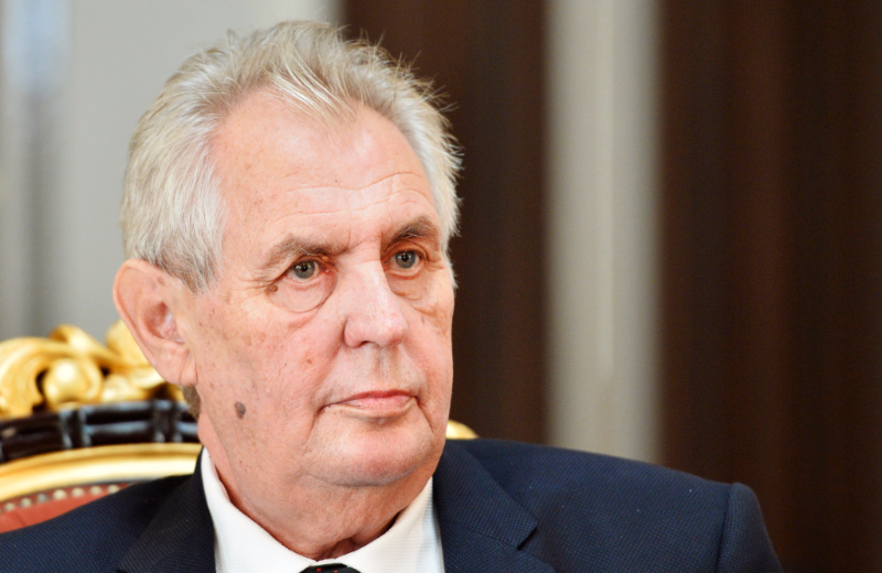 Miloš Zeman. 