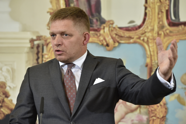 Slovenský premiér Robert Fico.