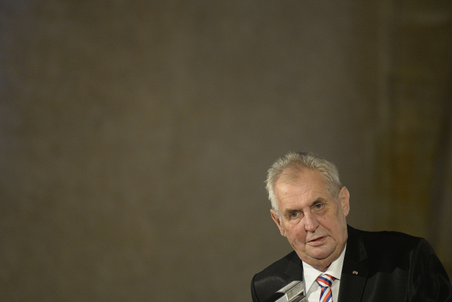 Miloš Zeman.