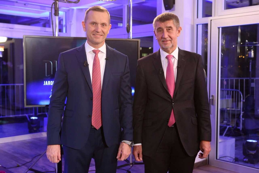 Jaromír Soukup (vlevo) a Andrej Babiš.