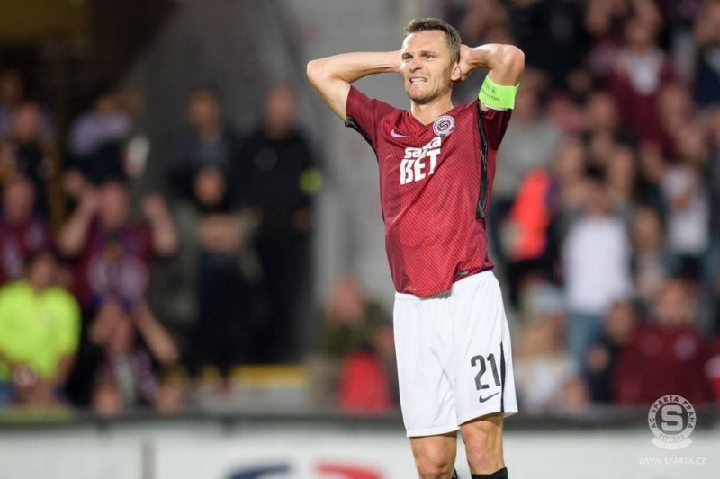David Lafata nemá už v současné Spartě příliš místa.