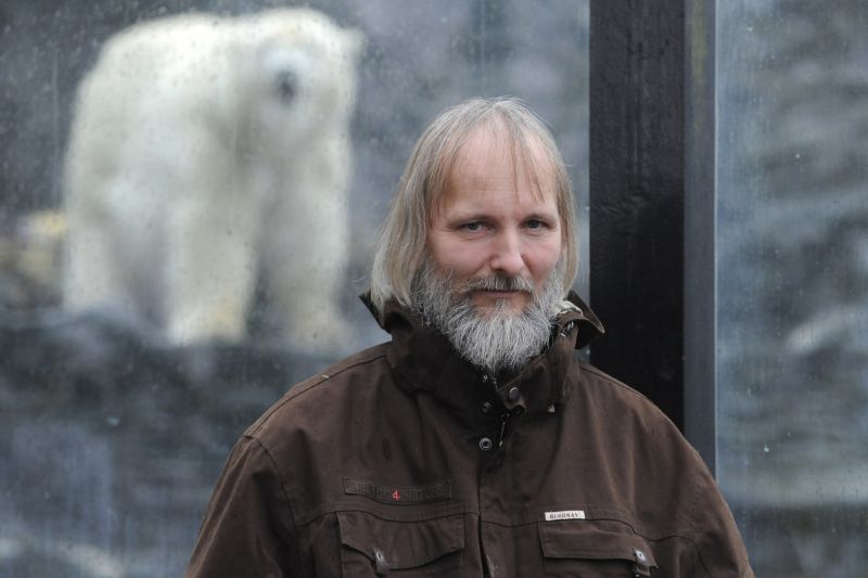 Kurátor savců pražské zoologické zahrady Pavel Brandl.
