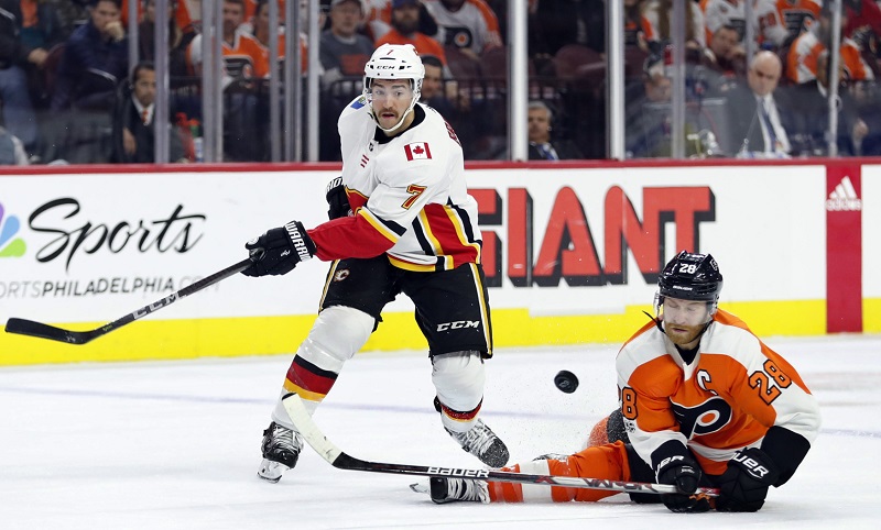 Calgary Flames vyhrálo v prodloužení nad Philadelphií.