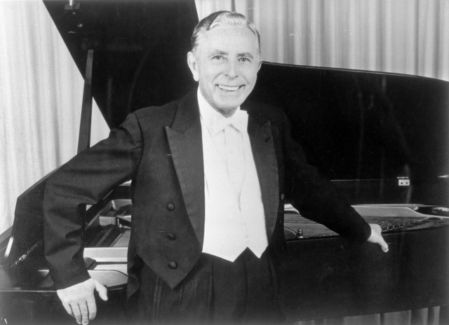 Klavírista Rudolf Firkušný na snímku z roku 1990.