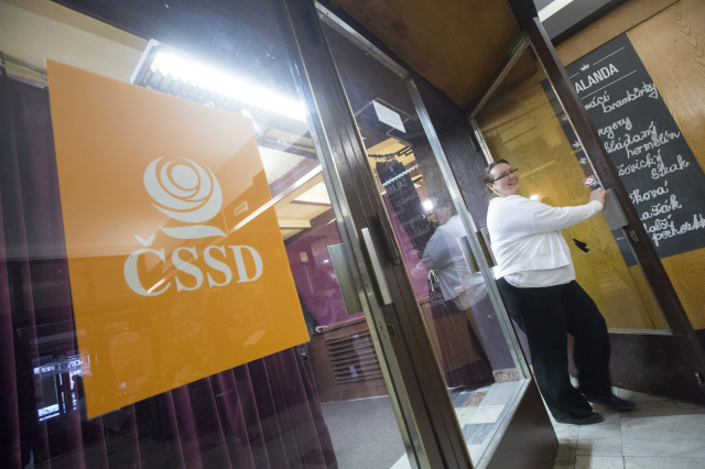 Logo ČSSD.