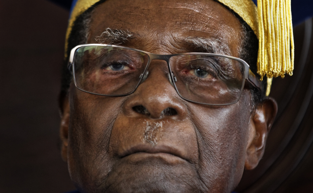 Zimbabwský prezident Robert Mugabe.