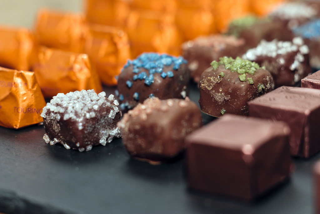 Gobino pralinky.
