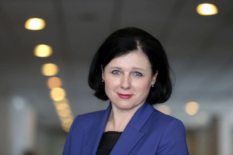 Eurokomisařka Věra Jourová.