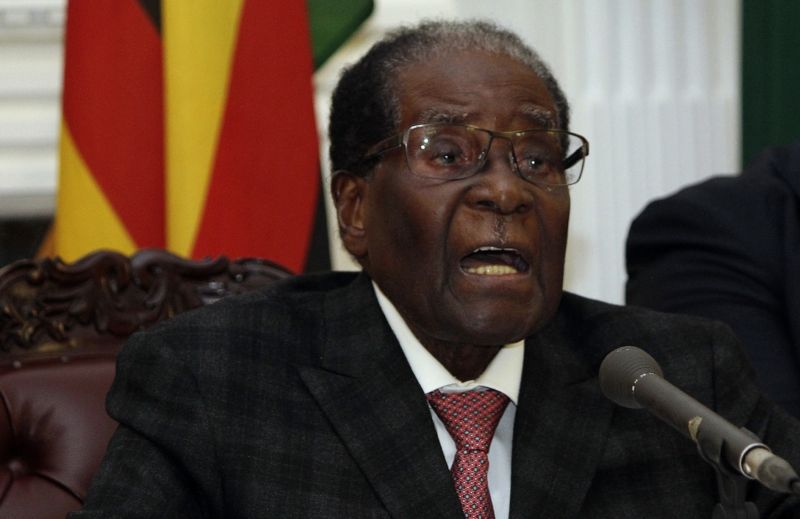 Zimbabwský prezident Robert Mugabe.